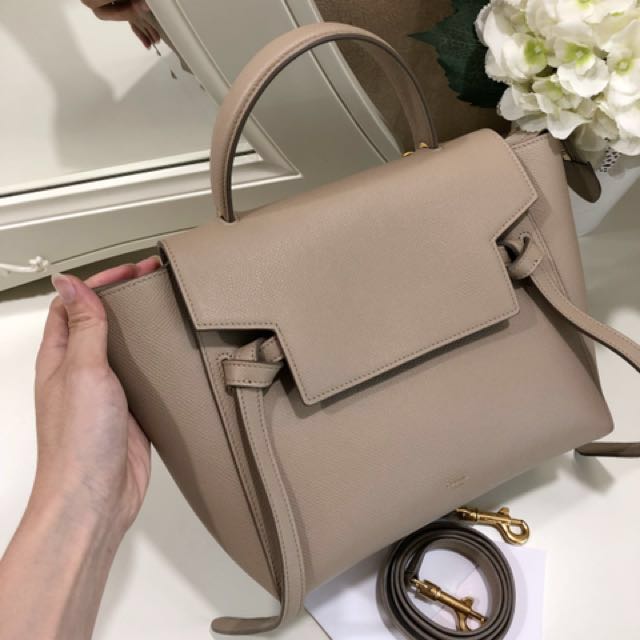 Celine BELT BAG NANO GRAINED CALF