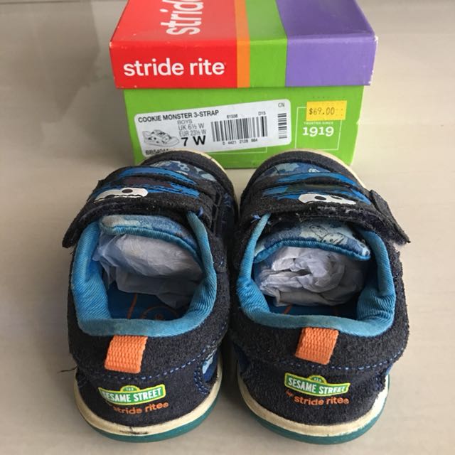Stride rite cookie monster shoes sales