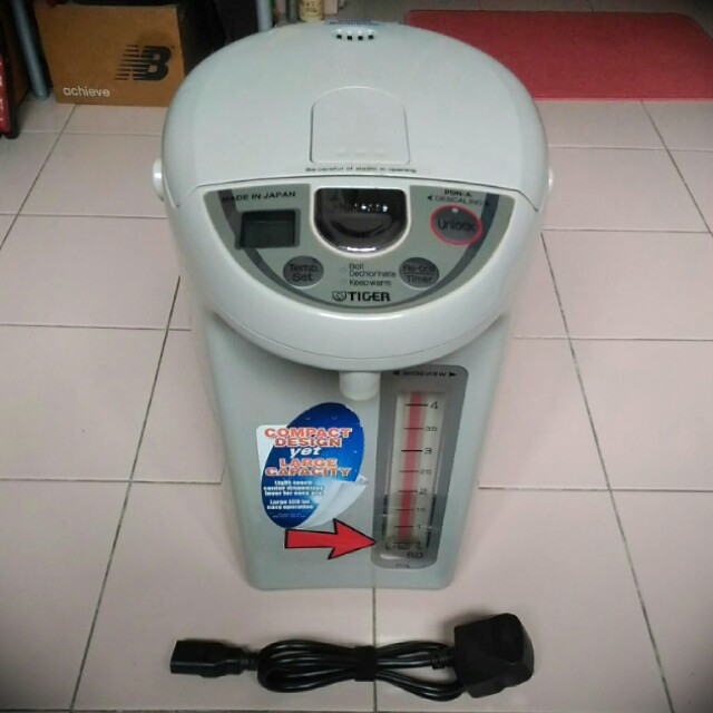 5L TIGER Electric Water Heater/Dispenser, TV & Home Appliances