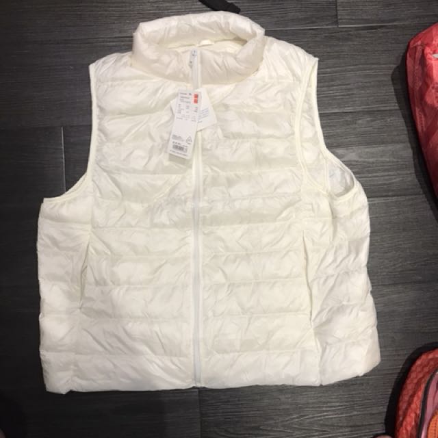White plus new arrivals size vest