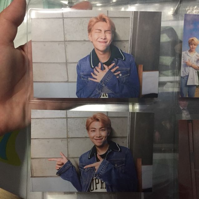 Wts Bts Dna Broadcast Cards Namjoon Rapmon Rm Hobbies Toys Collectibles Memorabilia K Wave On Carousell Bts inktober day 7 i never thought i would be able to draw namjoon in anime form because his dimples are so complex but i did it ! wts bts dna broadcast cards namjoon rapmon rm