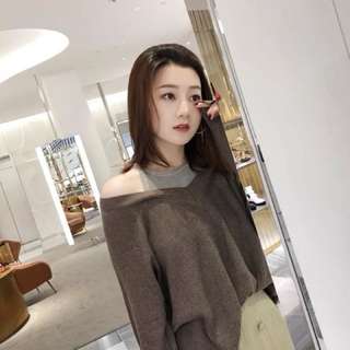 Olive green sweater
