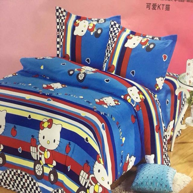 100 Cotton Comforter Set Bedsheets King Size Only Home Furniture Furniture Fixtures Others On Carousell