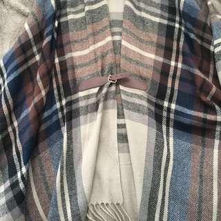 s Checkered Cardigan