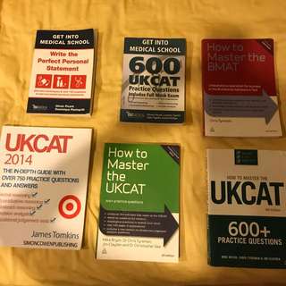 UKCAT/BMAT/Personal Statement Books