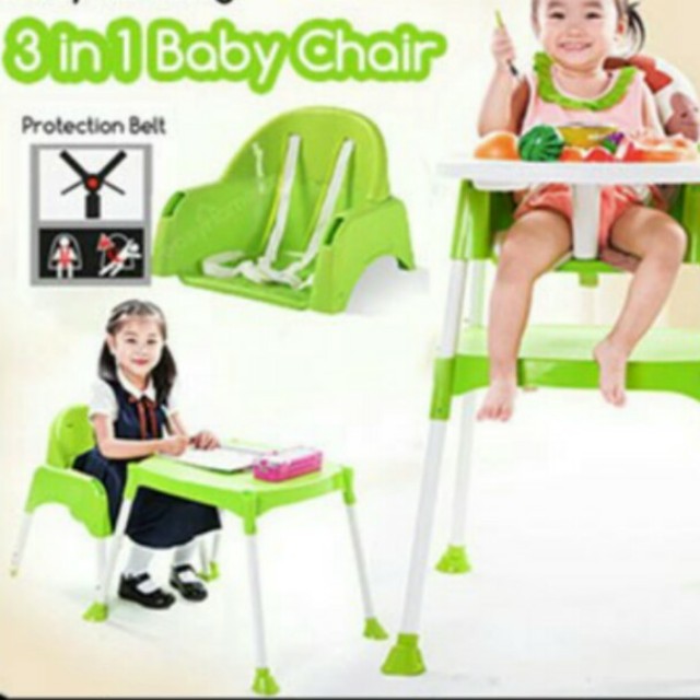3 in 1 baby feeding chair