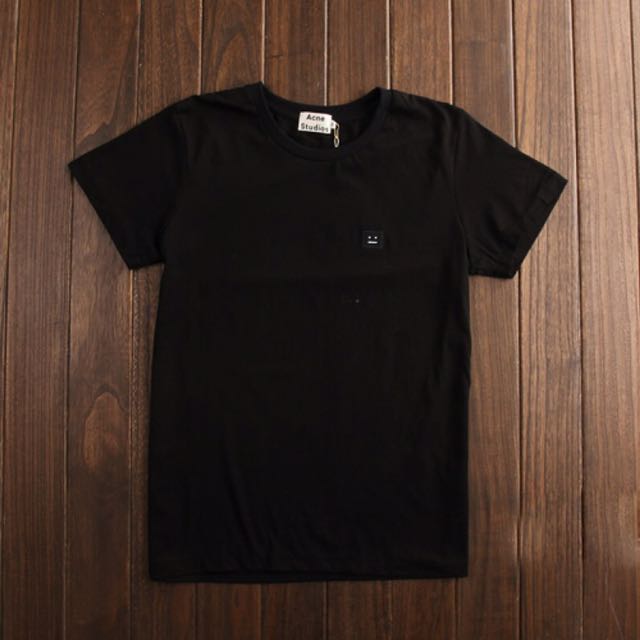 acne studios black t shirt