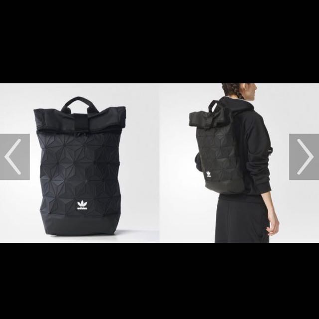 Adidas Originals Urban 3d Mesh Roll Up Backpack Issey Miyake Style
