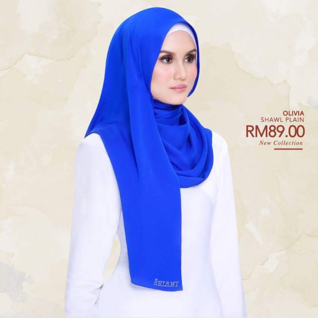 Plain shawl ariani top