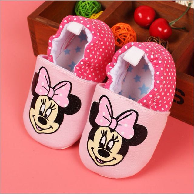 minnie mouse baby shoes