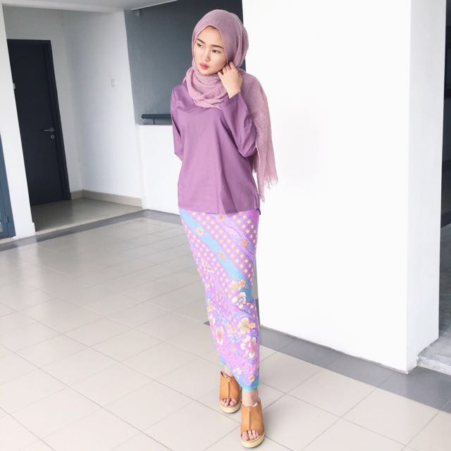  Baju  Kurung  Kedah  luella kl Fesyen Muslimah Two piece 