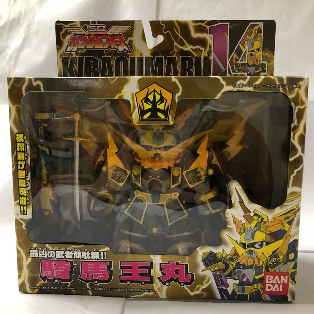 Bandai Sd Flextion 騎馬王丸musha Gundam Kibaoumaru 興趣及遊戲 玩具 遊戲類 Carousell