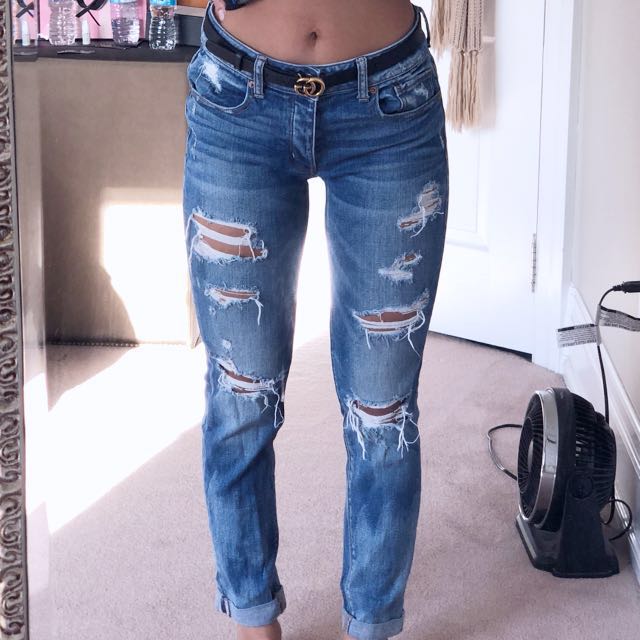 boyfriend jeans size 0