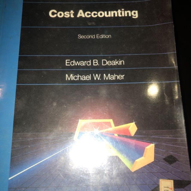 Cost accounting textbook used by NtU in 1990s, Hobbies & Toys, Books
