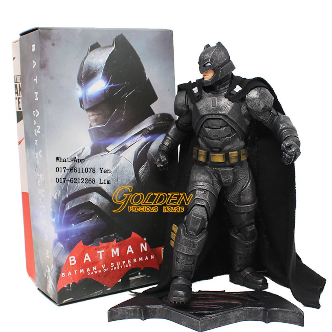 Crazy Toys Batman Dawn of Justice The Dark Night Batman Armored Action  Figure 30cm, Hobbies & Toys, Collectibles & Memorabilia, Fan Merchandise on  Carousell