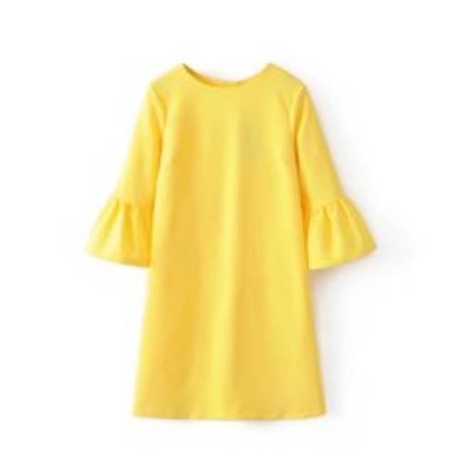 Cute Yellow Vintage Dress