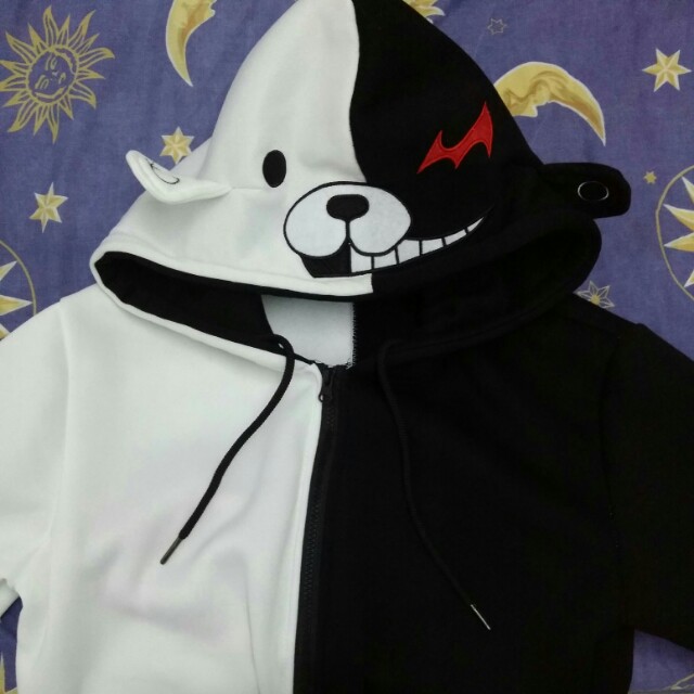Danganronpa Monokuma Hoodie Hobbies Toys Memorabilia Collectibles Fan Merchandise on Carousell
