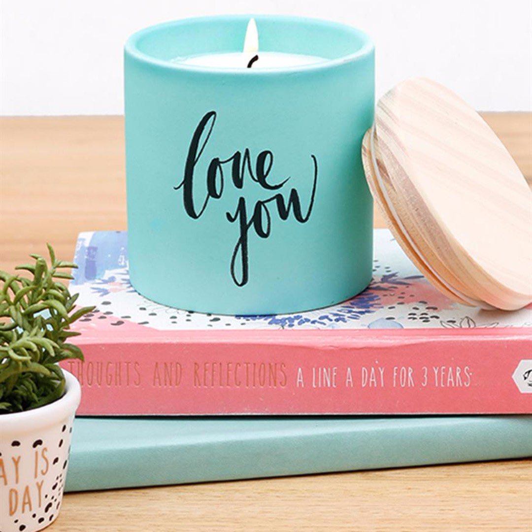 DIY Typo Candle Kit Frankie Blue, Babies & Kids, Bathing & Changing
