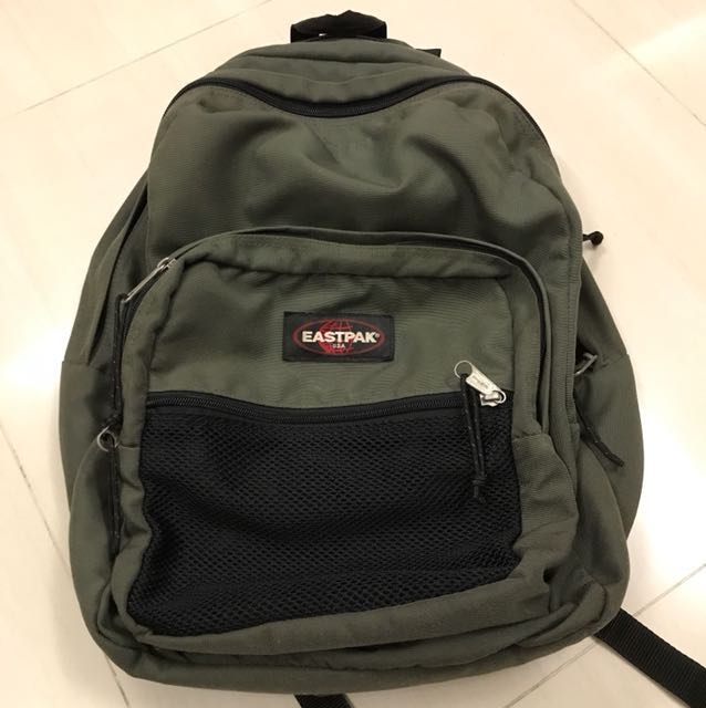 dark green eastpak