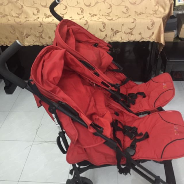 Esprit twin stroller Babies Kids Going Out Strollers on Carousell