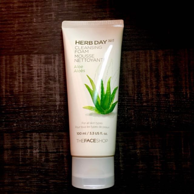 Face Shop Aloe Vera Cleanser Health Beauty Skin Bath Body On Carousell