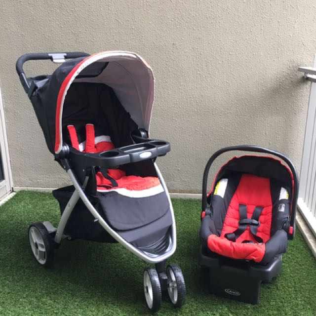 graco pace stroller travel system