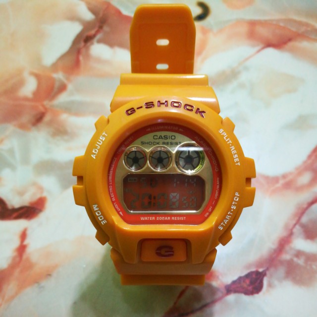 G shock sales kuning mango