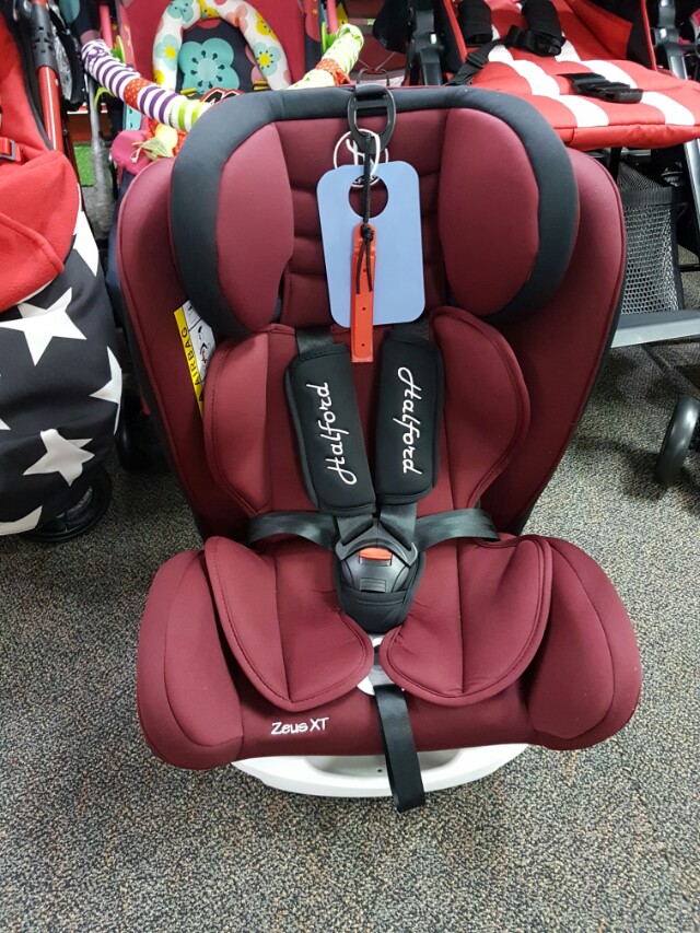 car seat halford zeus xt