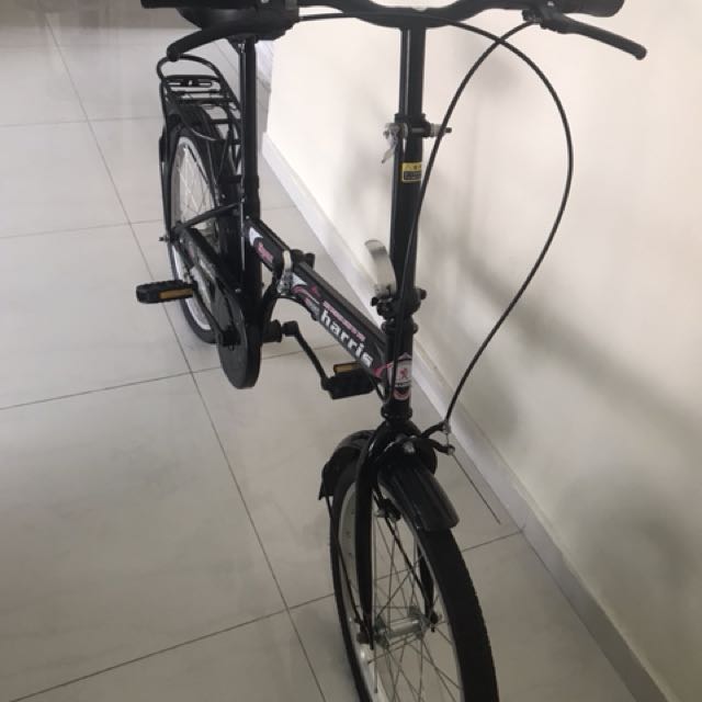 harris folding bike