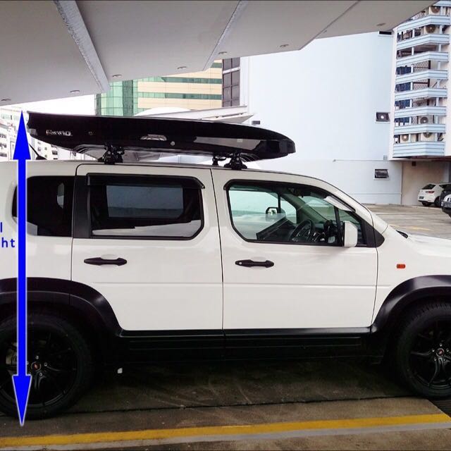 Inno Wedge 660 Roof Box For Rental Car Accessories On Carousell