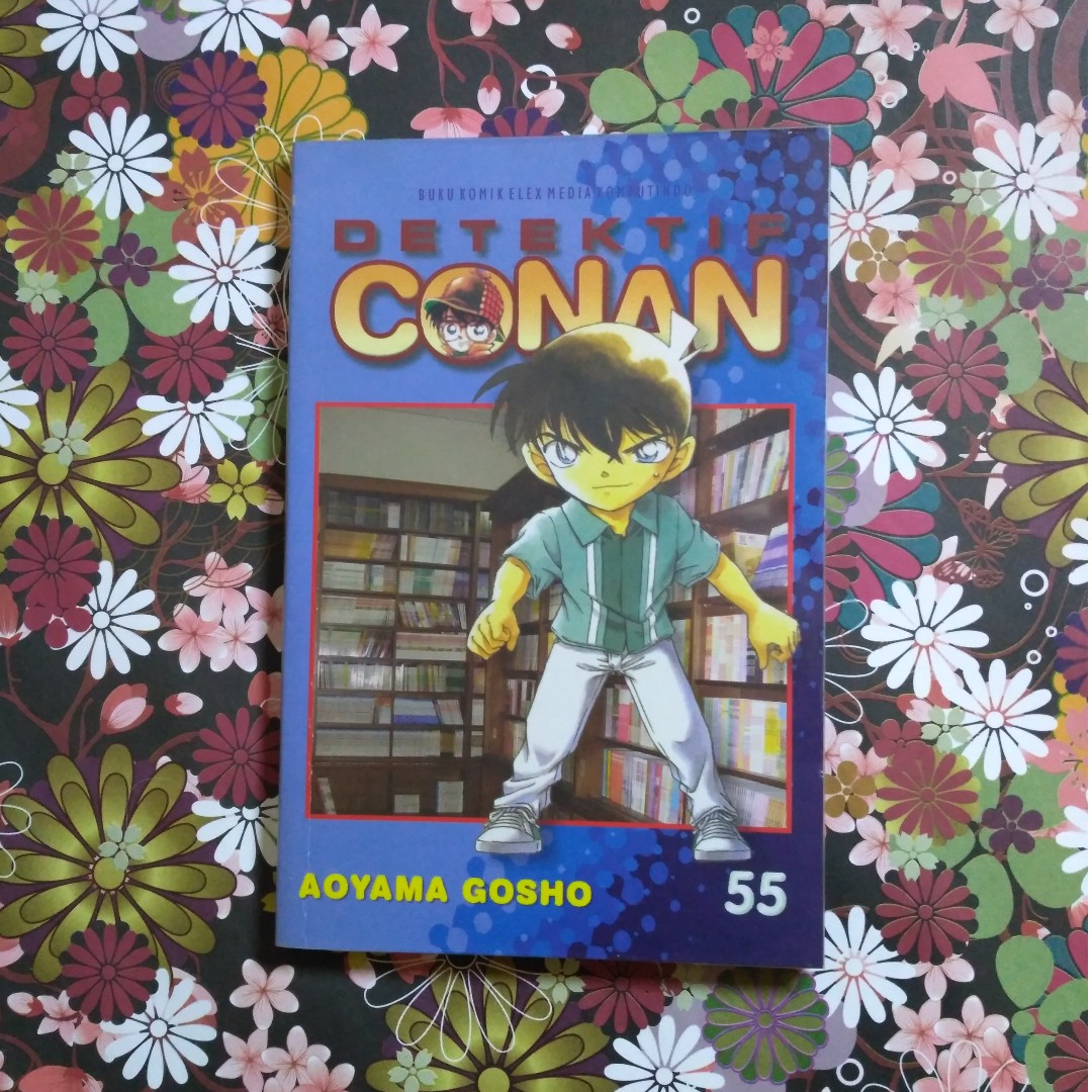 KOMIK DETEKTIF CONAN Vol 55 Books Stationery Comics Manga On