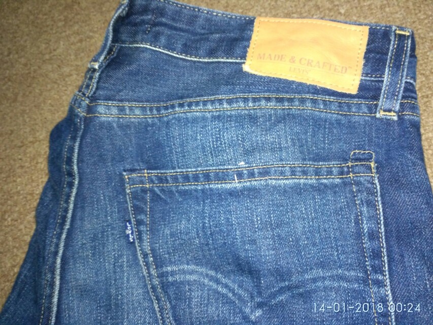 Levis made and crafted tack best sale slim selvedge