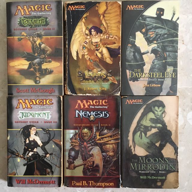 Magic the Gathering books, Hobbies & Toys, Books & Magazines, Fiction