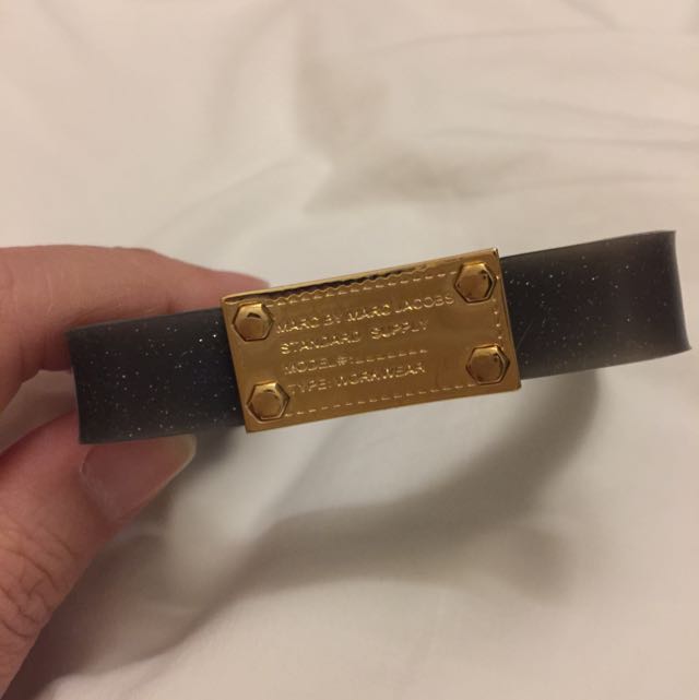 Marc jacobs rubber hotsell bracelet