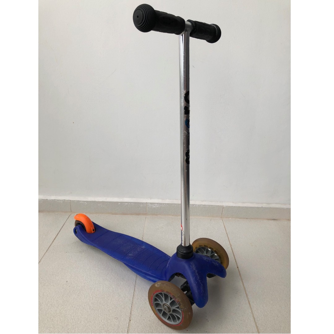 mini micro scooter blue