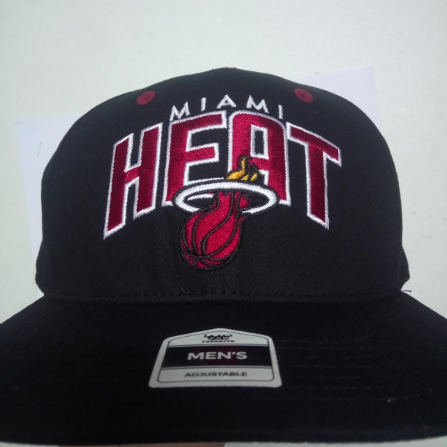 NBA Miami Heat Cap ORIGINAL, Men's Fashion, Watches & Accessories, Caps