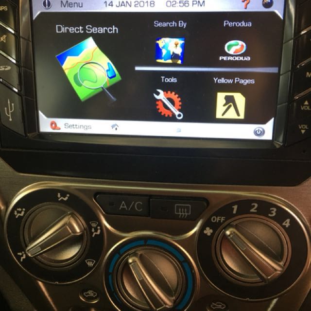 perodua axia radio original dvd gps 