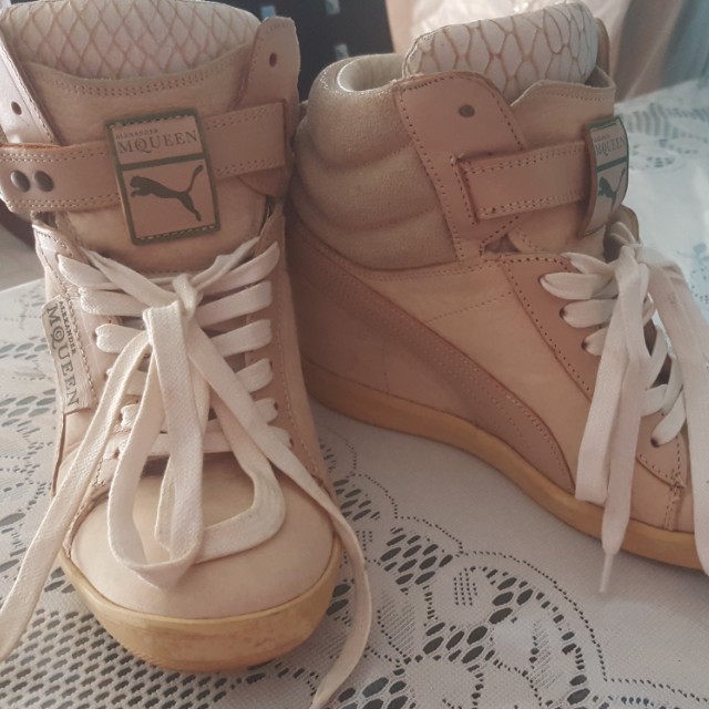 Alexander mcqueen hot sale wedge sneakers