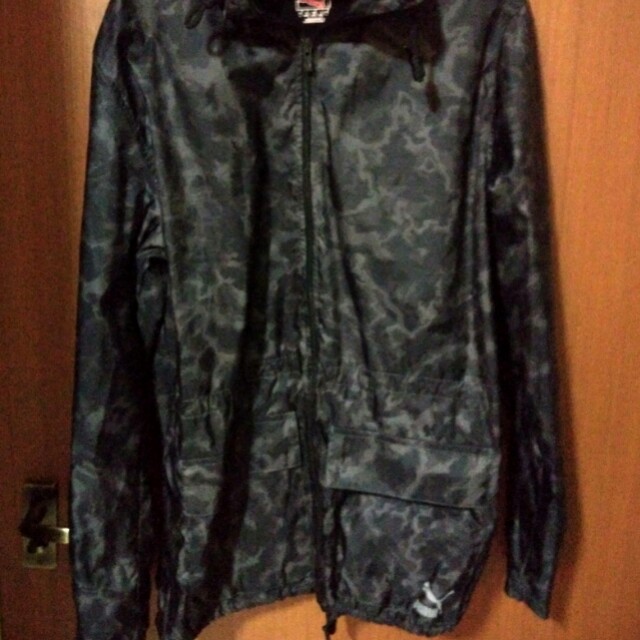 puma windbreaker camo