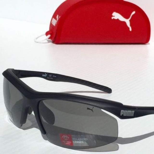 Puma Sports Sunglasses (Gray-Blue 