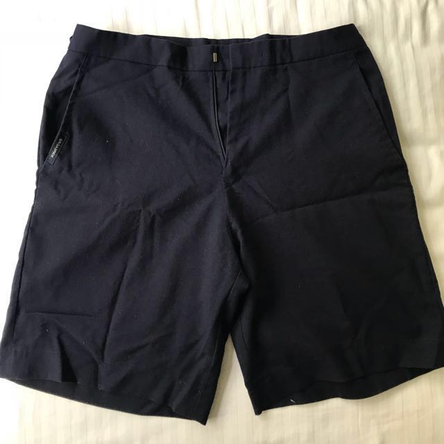 Secondary School Uniform (navy blue shorts), Men's Fashion, Tops & Sets ...