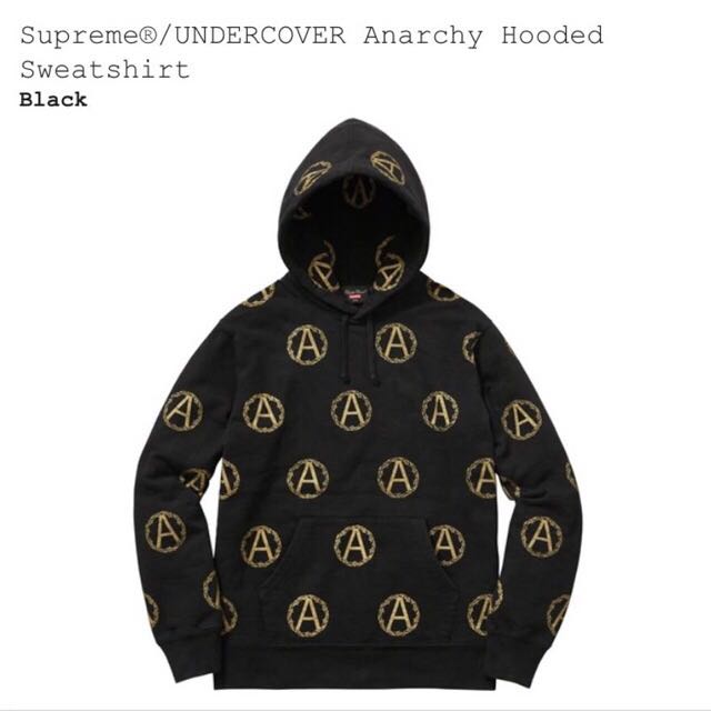 supreme anarchy hoodie