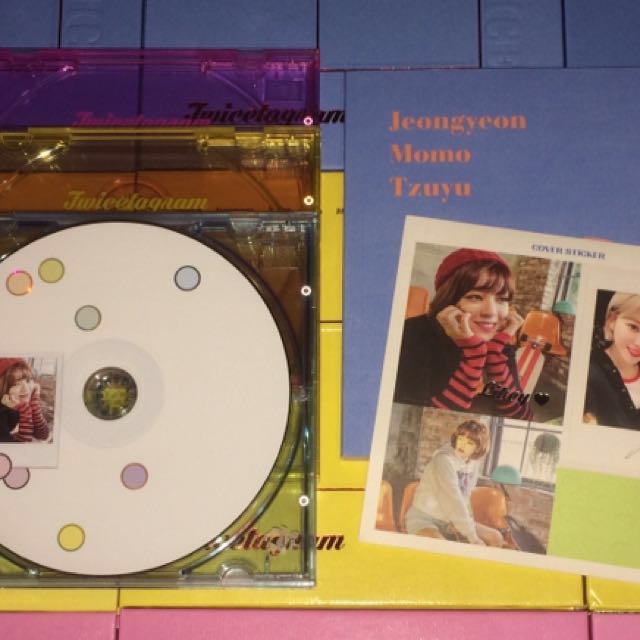 Twice Twicetagram Album Jeongyeon Set Cd Sticker Photobook Outbox Kpop Photocards Pcs Poster Dvd Cards Hobbies Toys Memorabilia Collectibles K Wave On Carousell Twice Twicetagram Album Jeongyeon Set Cd Sticker Photobook Outbox Kpop Photocards Pcs Poster Dvd Cards Hobbies Toys Memorabilia Collectibles K Wave On Carousell