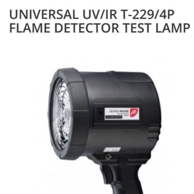 UNIVERSAL UV/IR T229/4P FLAME DETECTOR TEST LAMP (for sale/rent