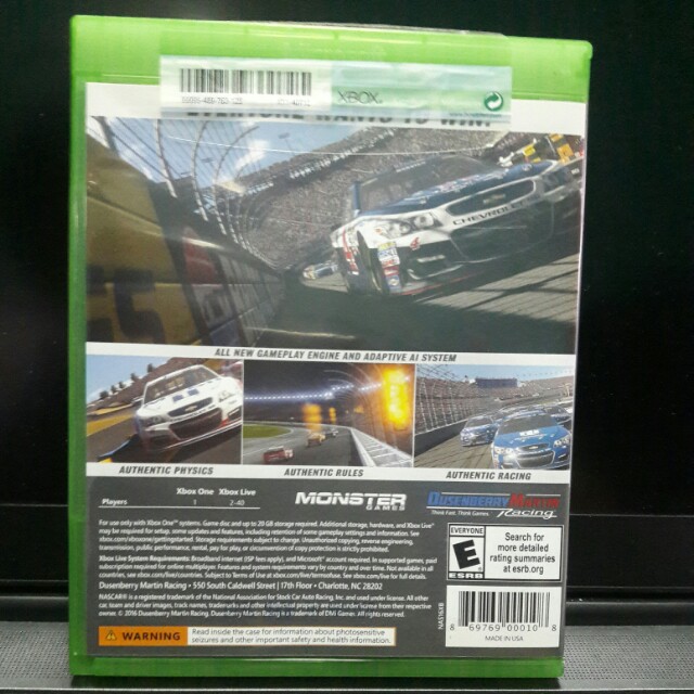 Xbox One Nascar Heat Evolution Toys Games Video Gaming Video Games On Carousell