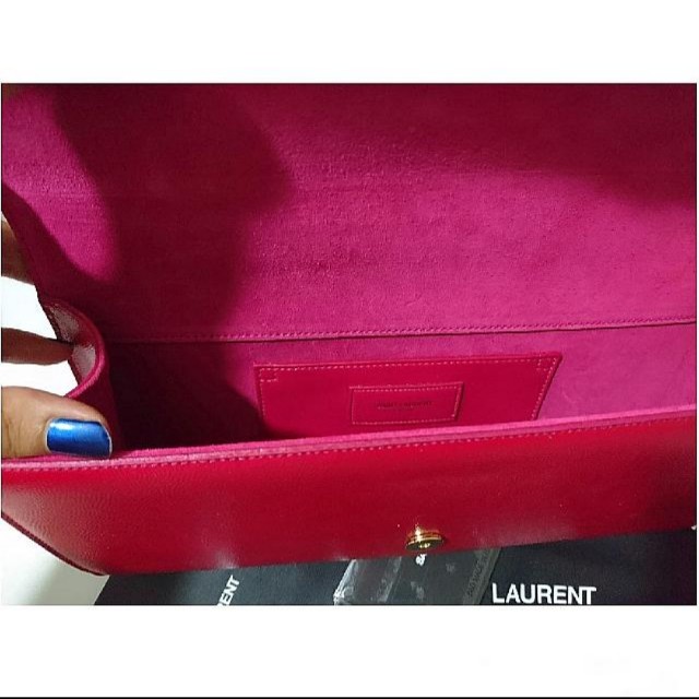 YSL Clutch, Luxury, Bags & Wallets on Carousell