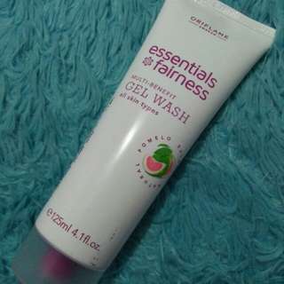 Essential fairness multibenefit gel wash & essential fairness protecting face cream