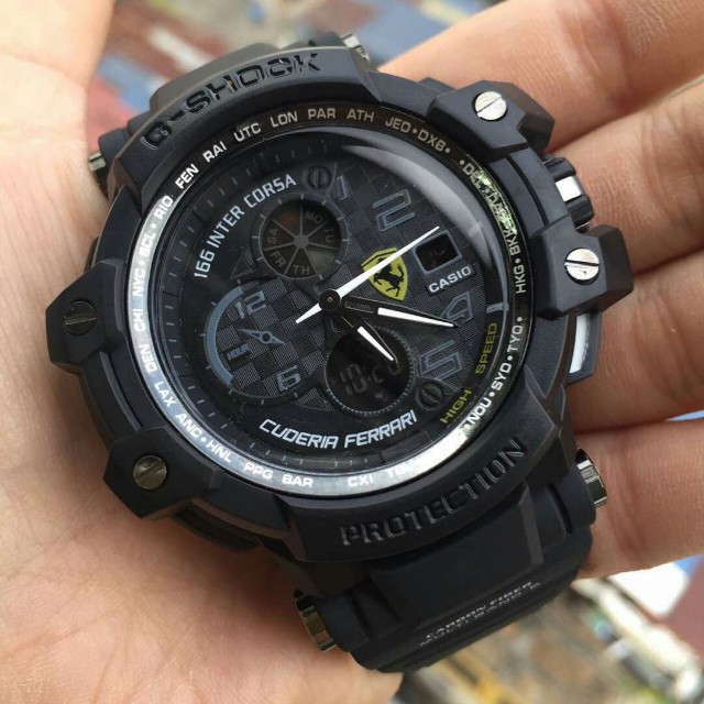 Casio g shock deals ferrari military watch