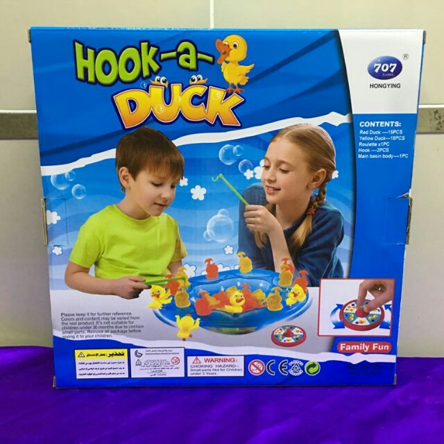 全新）釣鴨仔平衡遊戲Hook a Duck, 興趣及遊戲, 玩具& 遊戲類- Carousell