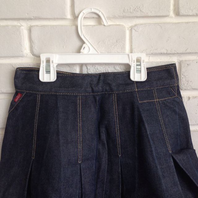 Levis denim skirt jcrew 2025